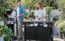 Unity XL Barbecue Tafel -123,7x54x90cm - Antraciet